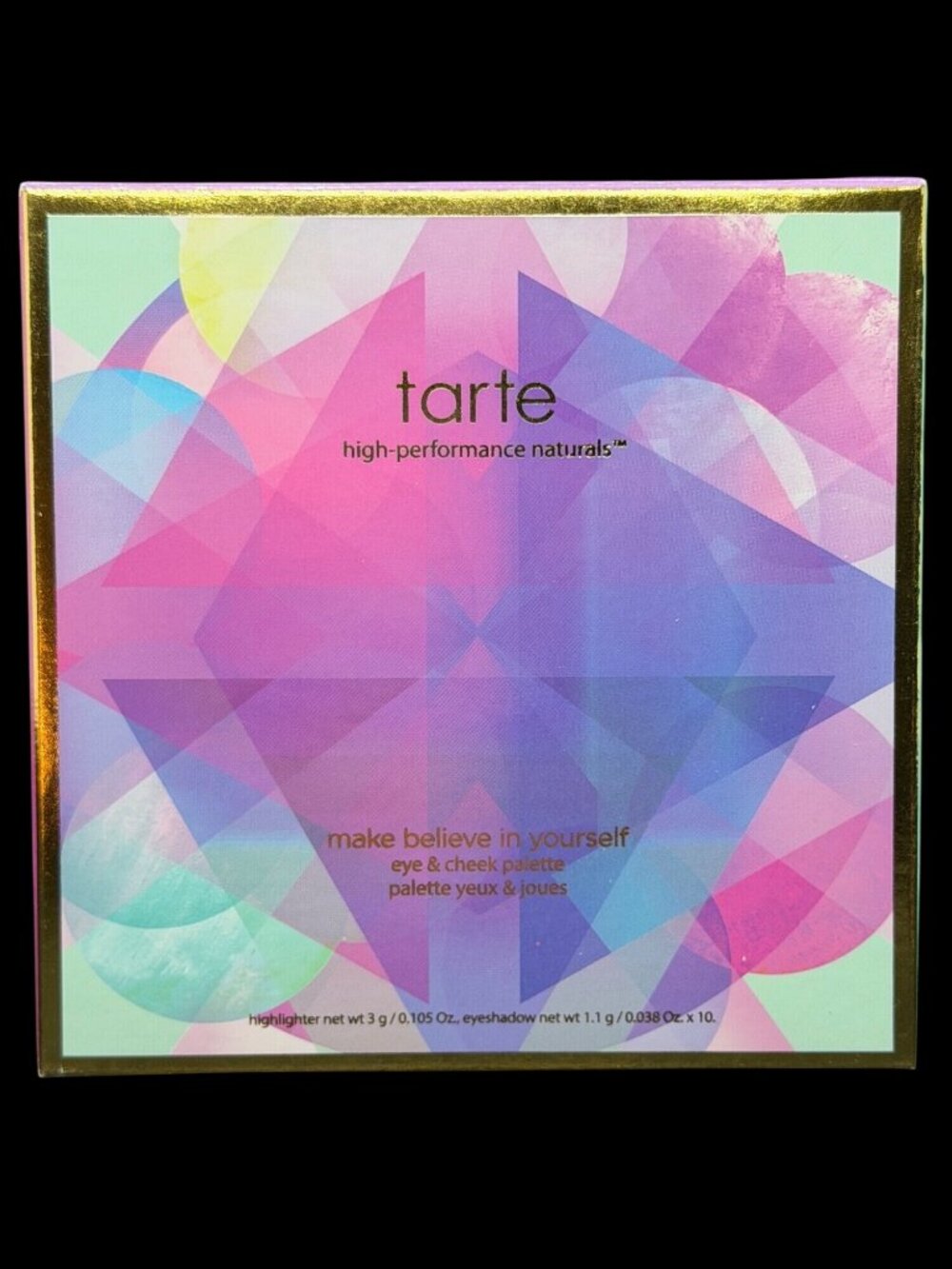 NIB Tarte Make Believe In Yourself Eye Cheek Highlighter Palette | Fairycore Y2K